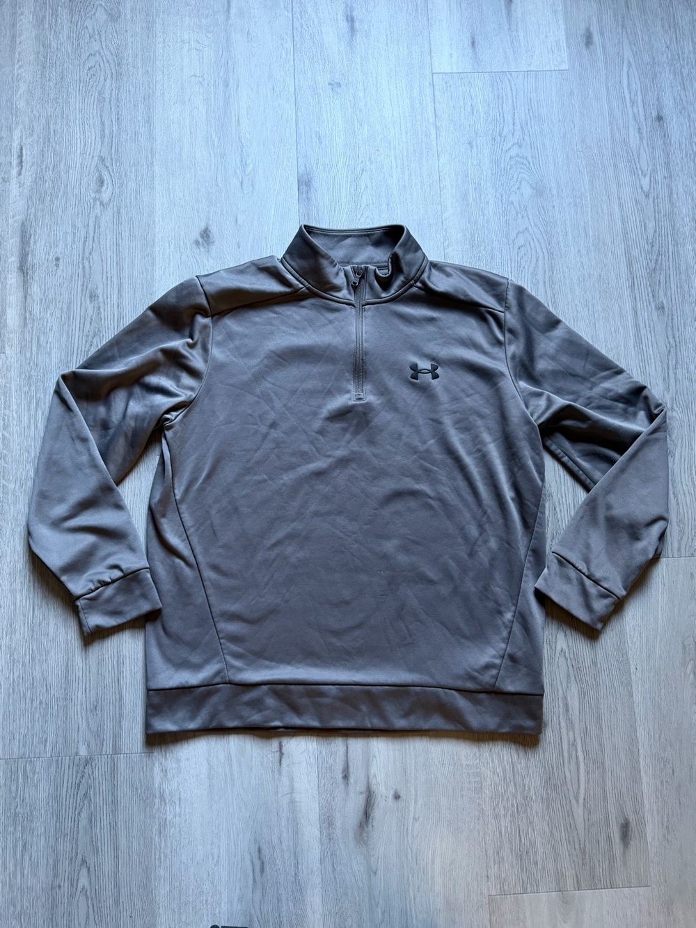 Under Armour Men’s Charcoal Gray Half-Zip Performance Pullover